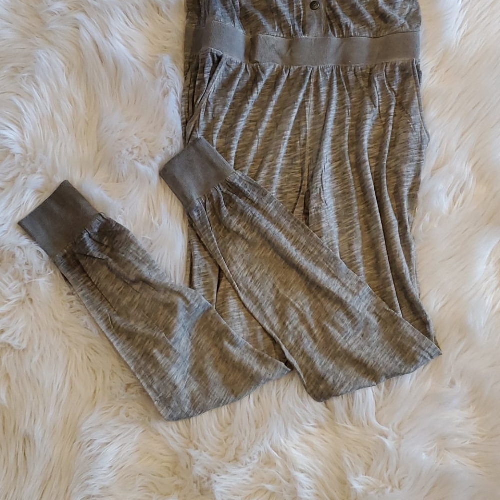 NEW Mono B Heather Lightweight Jumpsuit - Picture 3 of 7